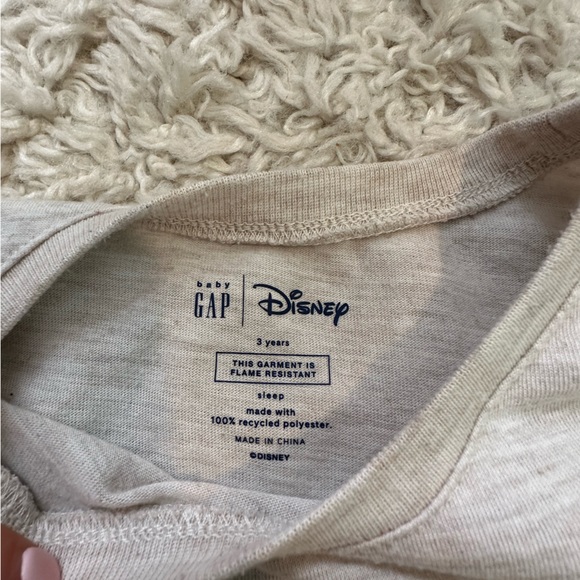 Baby Gap Disney Christmas Nightgown 3T - Picture 3 of 4